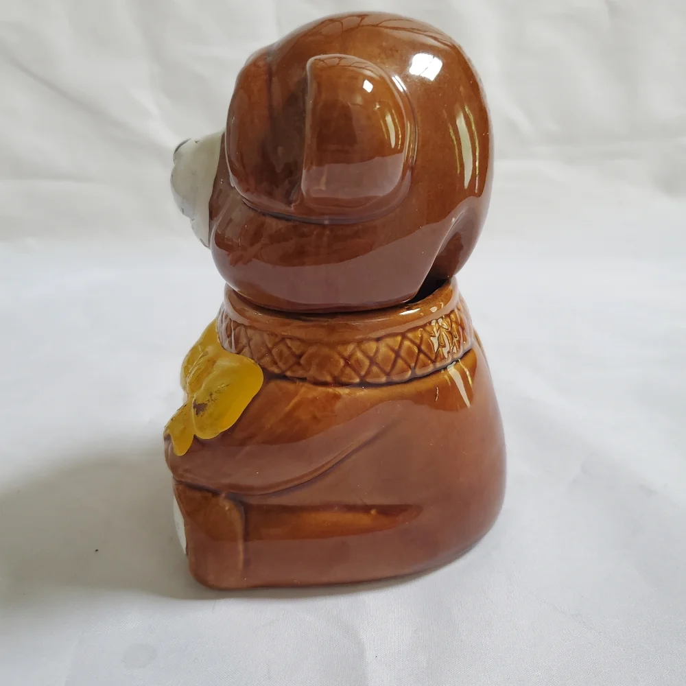 Vintage Teddy Bear Honey Jar